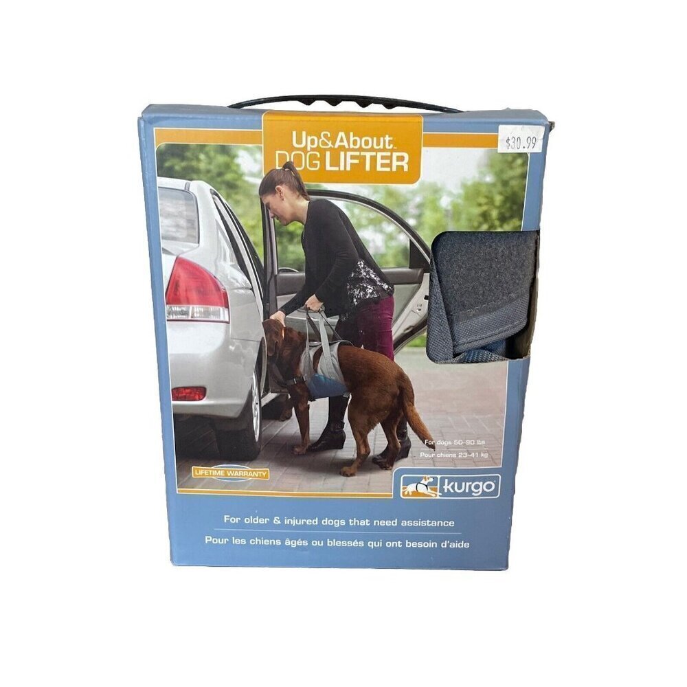 Kurgo Up & About Dog Lifter Carrier For Dogs 50-90 lbs Older & Injured Dogs NEW